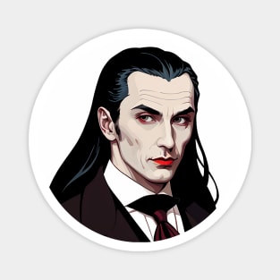 Count Dracula in a Modern Business Suit Magnet